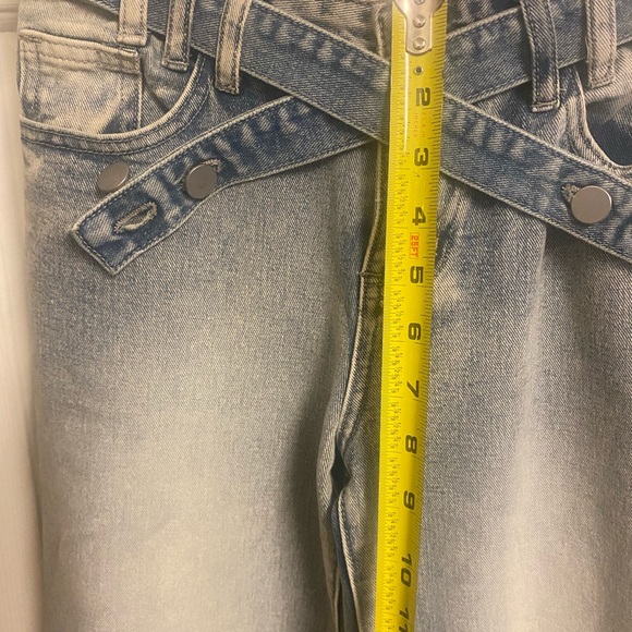 The KRIPT light denim wash wide leg flare pant (jnco vibes) - Picture 7 of 11